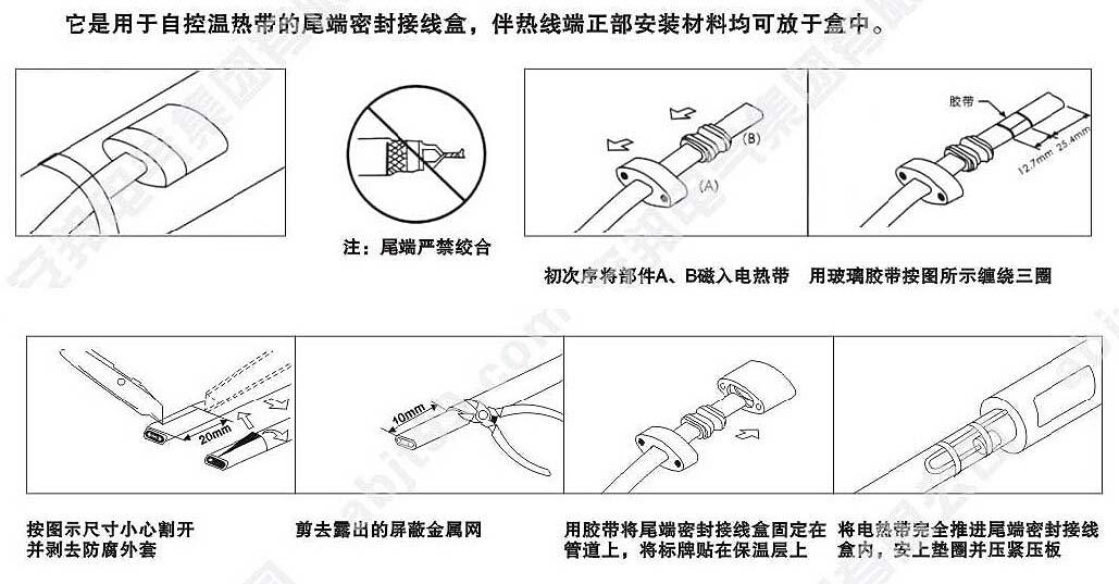 电草莓视频网址下载带防爆尾端接线盒应该如何正确安装(图1)